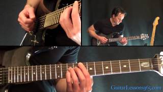 Seek and Destroy Guitar Lesson  Metallica  Main Riffs [upl. by Orit]