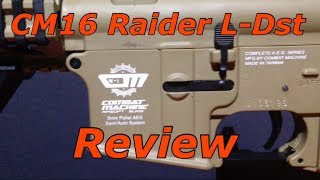 GampG Armament CM16 Raider LDst Review [upl. by Tirrej309]