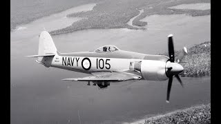 5 Minute Guides to Aircraft Hawker Sea Fury [upl. by Margalit]