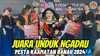 FULL VIDEO JUARA UNDUK NGADAU TATI CHARLENE LYRA  KAAMATAN KDCA RANAU 2024 [upl. by Ramin]