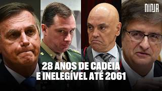 🔥Bolsonaro pode pegar 28 anos de jaula  37 inelegível🔥Cid entrega tudo para Moraes🔥Resumo do Dia [upl. by Jermyn]