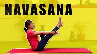 Navasana Yoga Posture  Boat Pose [upl. by Dewey]