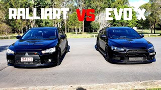 The Differences Between An Evo X and Lancer Ralliart [upl. by Millan]