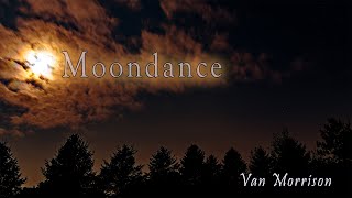 quotMoondancequot by Van Morrison  Super Blue Moon over Oconomowoc Skies 4K w Lyrics [upl. by Sonia]