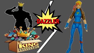 Dazzler Marvel Legends Hasbro Retro Collection XMen Comics Figure Quick Look Review [upl. by Uno]