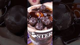 ASMR PURPLE CHOCOLATE BALL MALTESERS ICE CREAM MAGNUM NUTELLA DESSERT MUKBANG 먹방 咀嚼音 EATING SOUNDS [upl. by Salene]