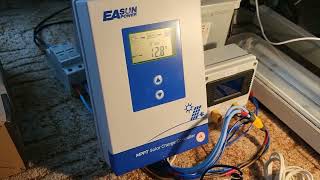 Easun power icharger 2410 2420 2430 2440 mppt solar charge controller nastavení settings [upl. by Aseen]