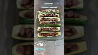 Presto Zucchini Boats Low Carb Keto Recipe shorts [upl. by Adrell]