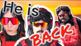 DR DISRESPECT IS BACK AND DONT GIVE A SHT [upl. by Enihsnus]