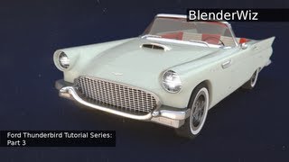 1957 Ford Thunderbird Tutorial Part 3 [upl. by Bonnell]