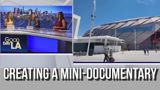 LA Clippers superfan creates Intuit Dome minidocumentary [upl. by Hsiri385]