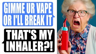 Karen Teacher Mistakes My Inhaler For VAPE Wants Me EXPELLED [upl. by Dene713]