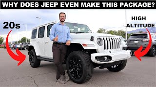 2023 Jeep Wrangler High Altitude Is This The Ultimate Mall Crawler [upl. by Ecnedac610]