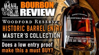 Woodford Reserve Historic Barrel Entry Bourbon Review [upl. by Darrick]