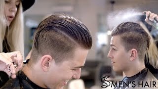 Undercut like Toby Alderweireld  Mens Hairstyling Video [upl. by Aziul]