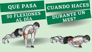 ✅ ¿Qué pasa cuando haces 50 flexiones todos los días durante un mes [upl. by Barren]