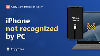 iPhone not recognized by computer  2023 [upl. by Anadroj]