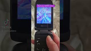 Blackview N2000 flip phone review [upl. by Nywde]