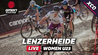 Lenzerheide Cross Country Under 23 Women  LIVE XCO Racing [upl. by Kimbra]