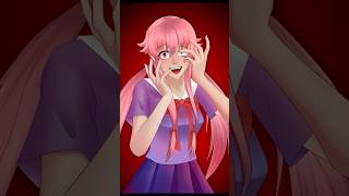 Yuno Gasai Procreat Speedpaint digitalart speedpaint [upl. by Say]