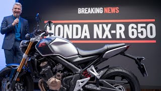 All new 2025 honda NX R 650 revealed honda hondanx500 motorcyclelife [upl. by Koerlin]