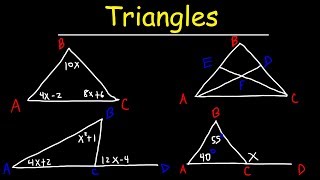 Triangles  Basic Introduction Geometry [upl. by Nauqed811]