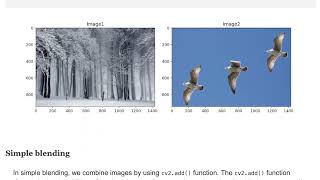 Image blending example with OpenCV in Python [upl. by Mailliwnhoj319]