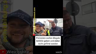 Kamera schützt Reporter Weichreite vor Polizei Tyrannen [upl. by Ericksen]