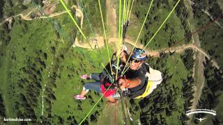 Paragliding at Jackson Hole [upl. by Eiramadnil]