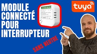 Comment domotiser son éclairage sans remplacer ses interrupteurs Test du module interrupteur WETEN [upl. by Margarette]