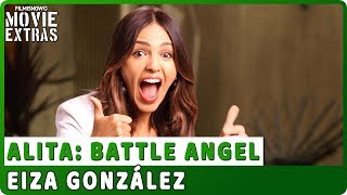 ALITA BATTLE ANGEL  Onset Interview with Eiza González quotNyssianaquot [upl. by Ivonne444]