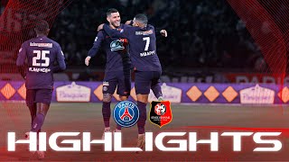 THROUGH TO THE FINAL 🏆🔴🔵  HIGHLIGHTS  PSG 10 RENNES ⚽️ COUPE DE FRANCE PSGSRFC [upl. by Hogan]