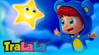 Strălucește mică stea Twinkle Twinkle Little Star în română  TraLaLa [upl. by Bernj]