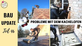 BAUVLOG 46 XXL 🏡  Können wir den alten Kachelofen wieder einbauen  Fundament bauen  MEGAPUTZ 🧹 [upl. by Rennat]