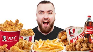 I Ate The Entire KFC Menu [upl. by Kcirddec]