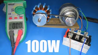 DIY 15V 100W Generator from brushless motor [upl. by Aihseya]