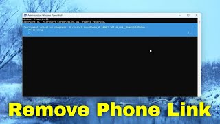 How To Remove or Uninstall Phone Link In Windows 1110 Guide [upl. by Evy369]