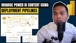 How to use DEPLOYMENT PIPELINES to manage Power BI Content  Beginners Guide to Power BI in 2022 [upl. by Esertap]