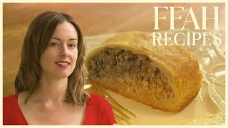 Tourtiere Meat Pie  French Food at Home with Laura Calder [upl. by Annim]