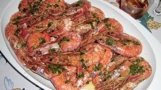 Como hacer gambas al horno [upl. by Yaker]