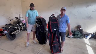 Golf Travel Cases  Soft vs Hard Overview [upl. by Ecirtnas]