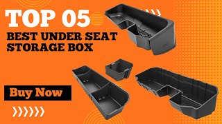 Top 5 Best Under Seat Storage Box in 2024  Under Seat Storage for Trucks  Best Under Seat Storage [upl. by Lainahtan]