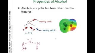 32 Alcohols Ethers and Thiols Introduction [upl. by Willmert]