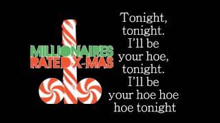 MILLIONAIRES  Rated Xmas Lyrics [upl. by Noramac]