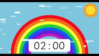 Rainbow Timer 2 Minute 🌈 [upl. by Juliane]