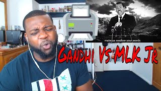 Gandhi vs Martin Luther King Jr Epic Rap Battles of History Reaction [upl. by Asoramla]