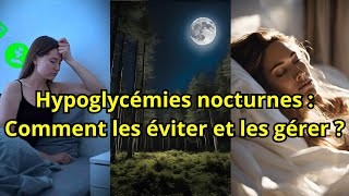 Hypoglycémie nocturne diabète nocturne  comment les éviter et les gérer  Solutions conseils [upl. by Nathalia]