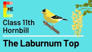 The Laburnum Top Class 11 English Hornbill Poem 2 Explanation with literary devices  IN ENGLISH [upl. by Ammamaria]