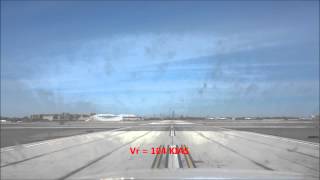 Take off Chicago Midway  great view of the city [upl. by Ahsiela234]