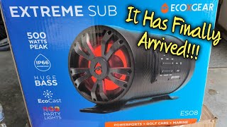 New Ecoxgear Subwoofer First Test [upl. by Hellman443]